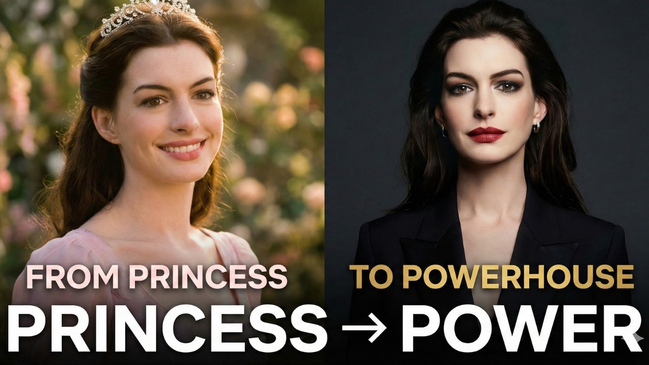 From Princess to Powerhouse.The Evolution of Anne Hathaway