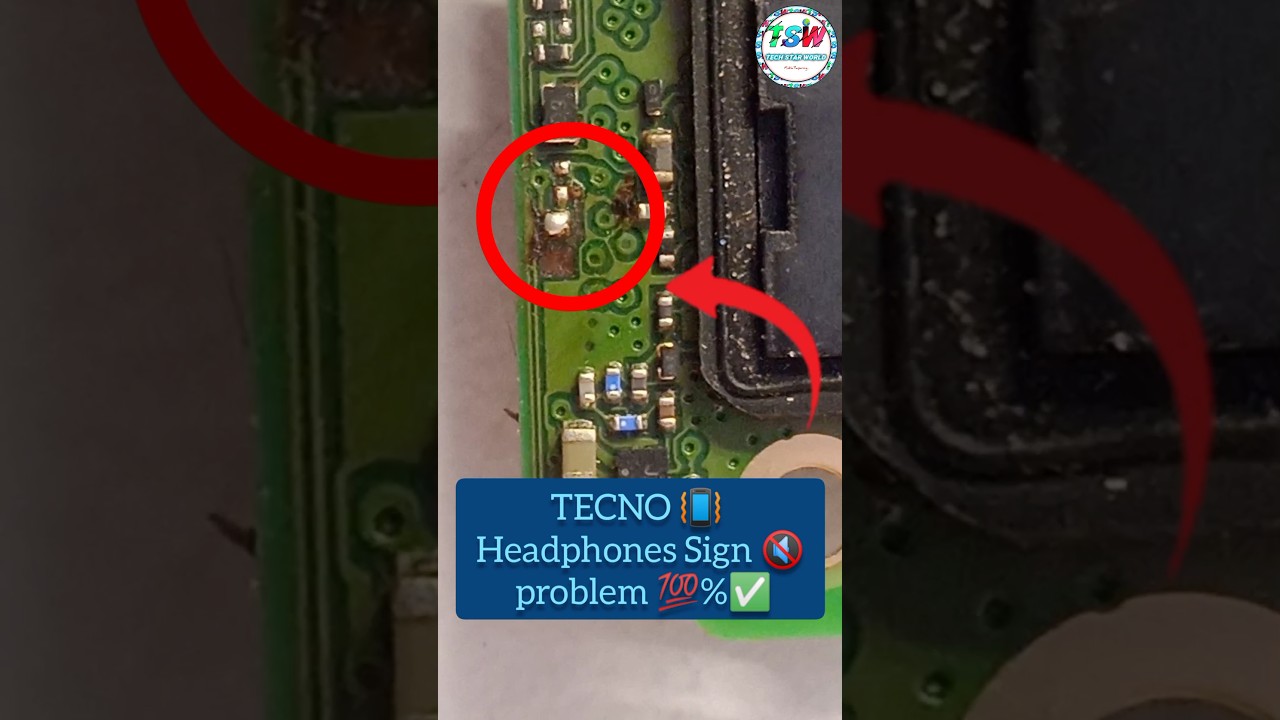 TECNO spark Go 2023 | Headphone Problem 💯% solution✅ | Easy way | #mobile #mobilerepaire #shortvideo