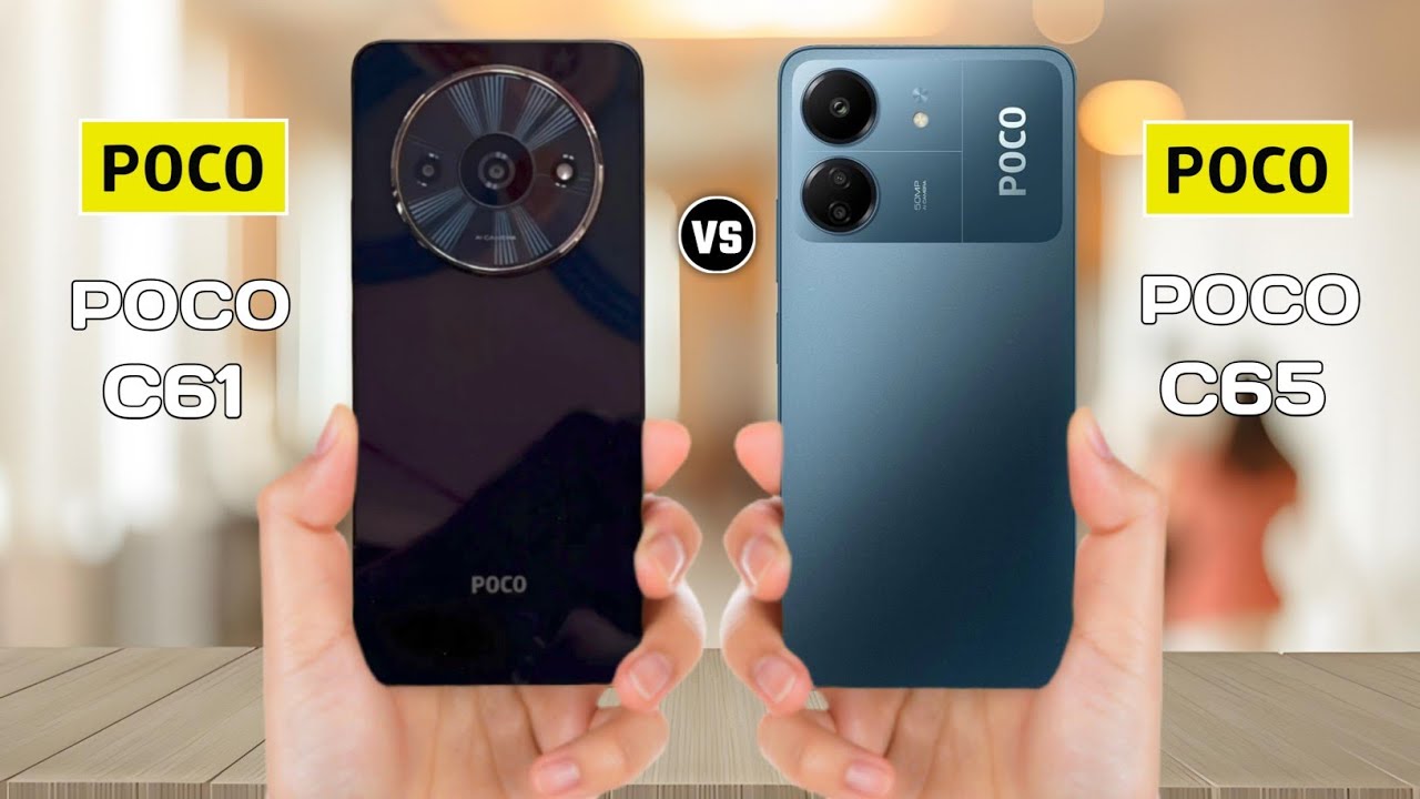 Poco C61 Vs Poco C65 ⚡ Full Comparison