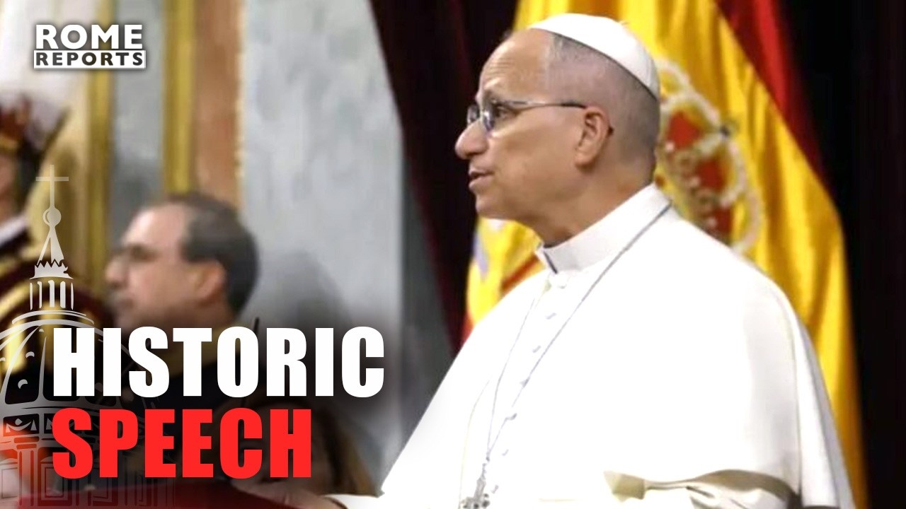 Leo XIV champions life and religious freedom in a landmark speech before the Spanish Parliament
