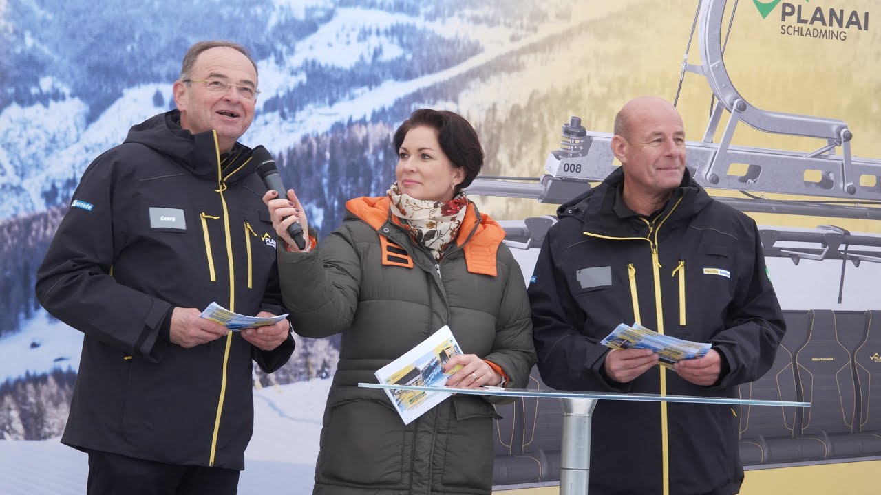 Eröffnung der „4-Berge Ski Super Connection“  Planai und Hauser Kaibling