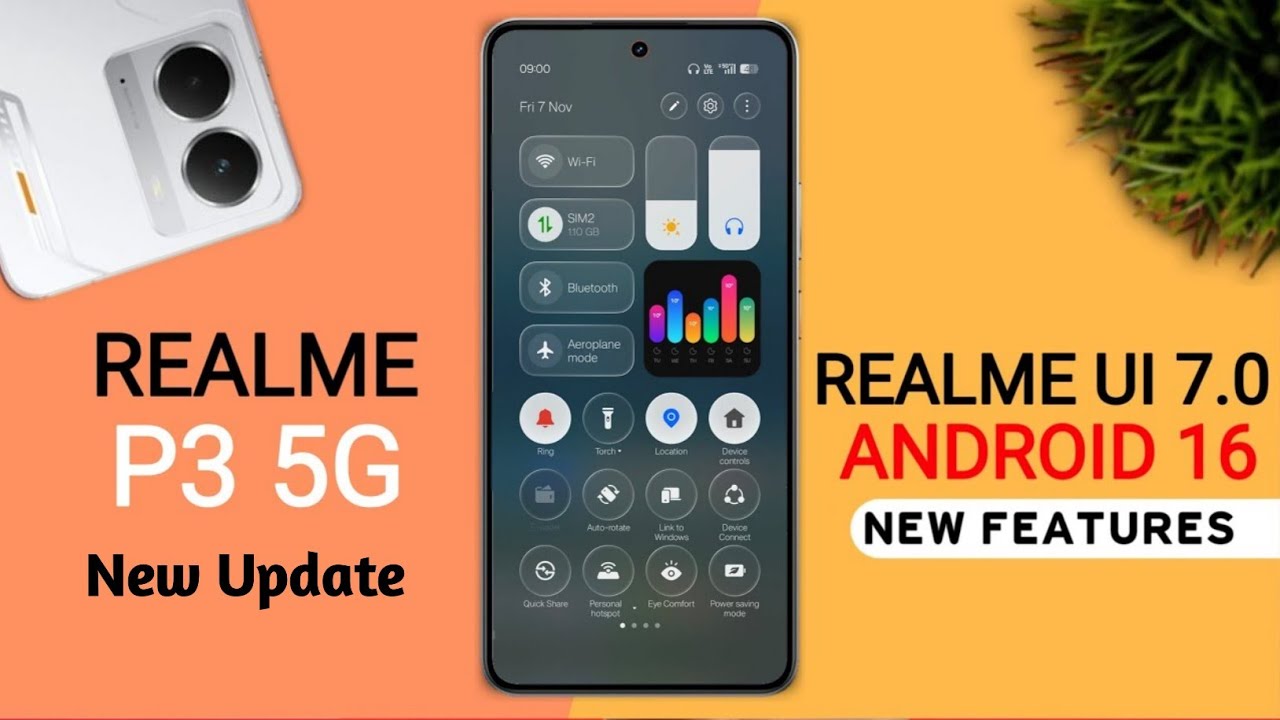 Realme P3 5G me UI 7.0 Update 🔥 New Features, Settings & Hidden Tricks 