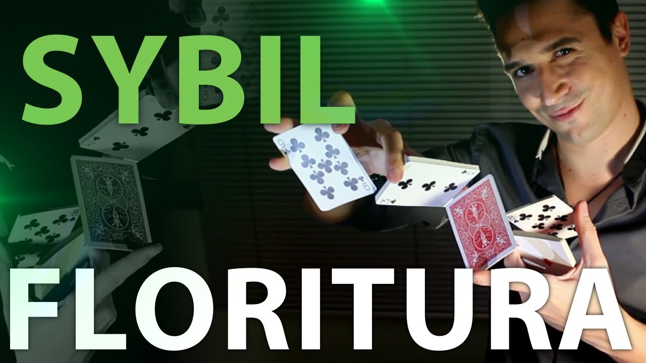 Florituras con Cartas, Manipulación de Cartas, SYBIL CUT (CORTE): Floritura tipo Dynamo Shuffle)