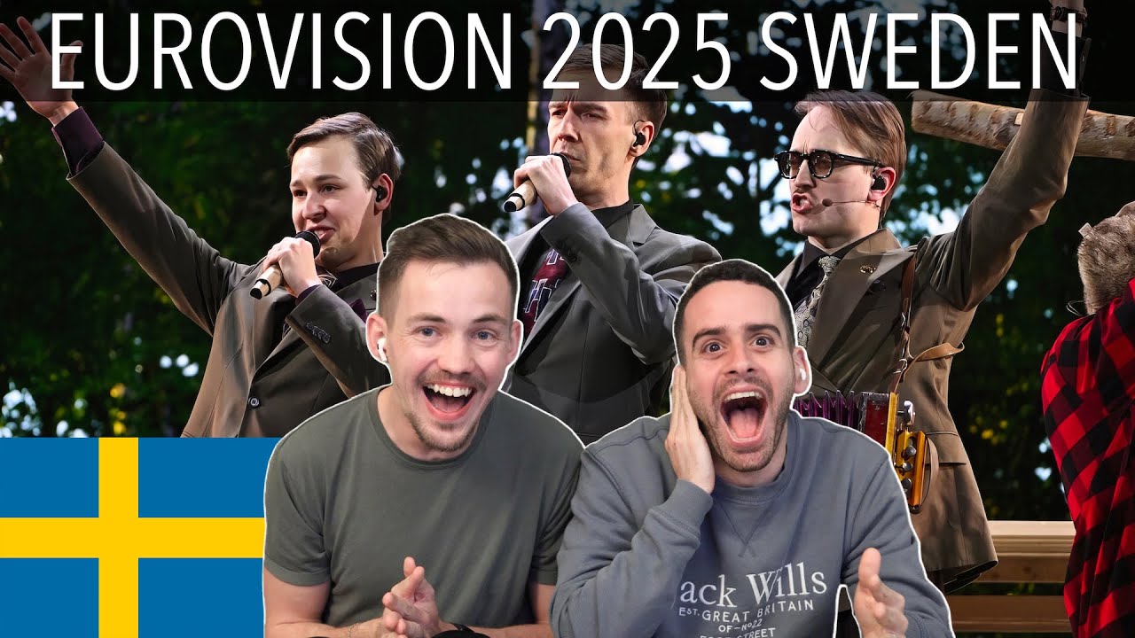 🇸🇪 SWEDEN EUROVISION 2025 REACTION - KAJ - BARA BADA BASTU - JURAVISION