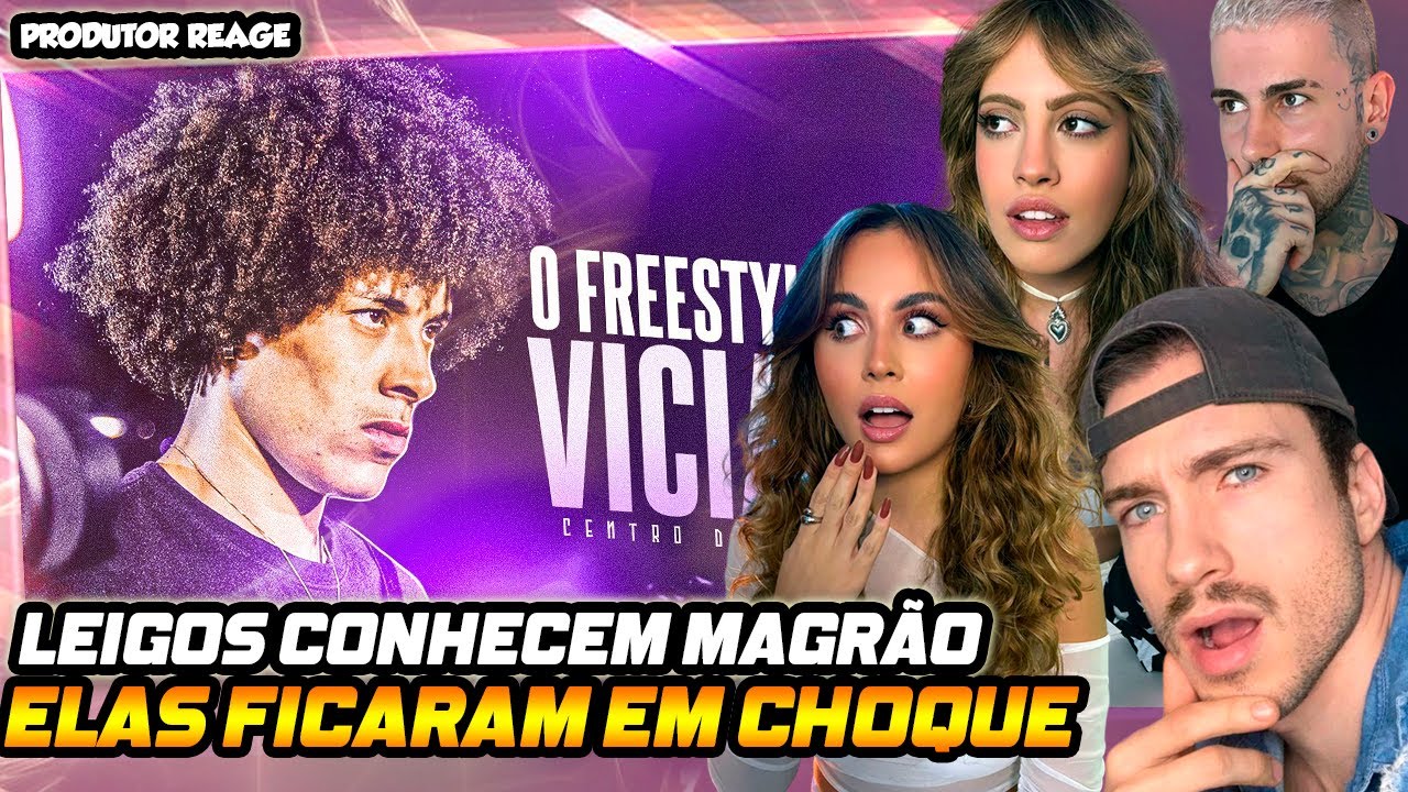 (ELAS EM CHOQUE K) LEIGOS REAGES o MAGRÃO INSPIRADO NINGUÉM PARA! 🐕