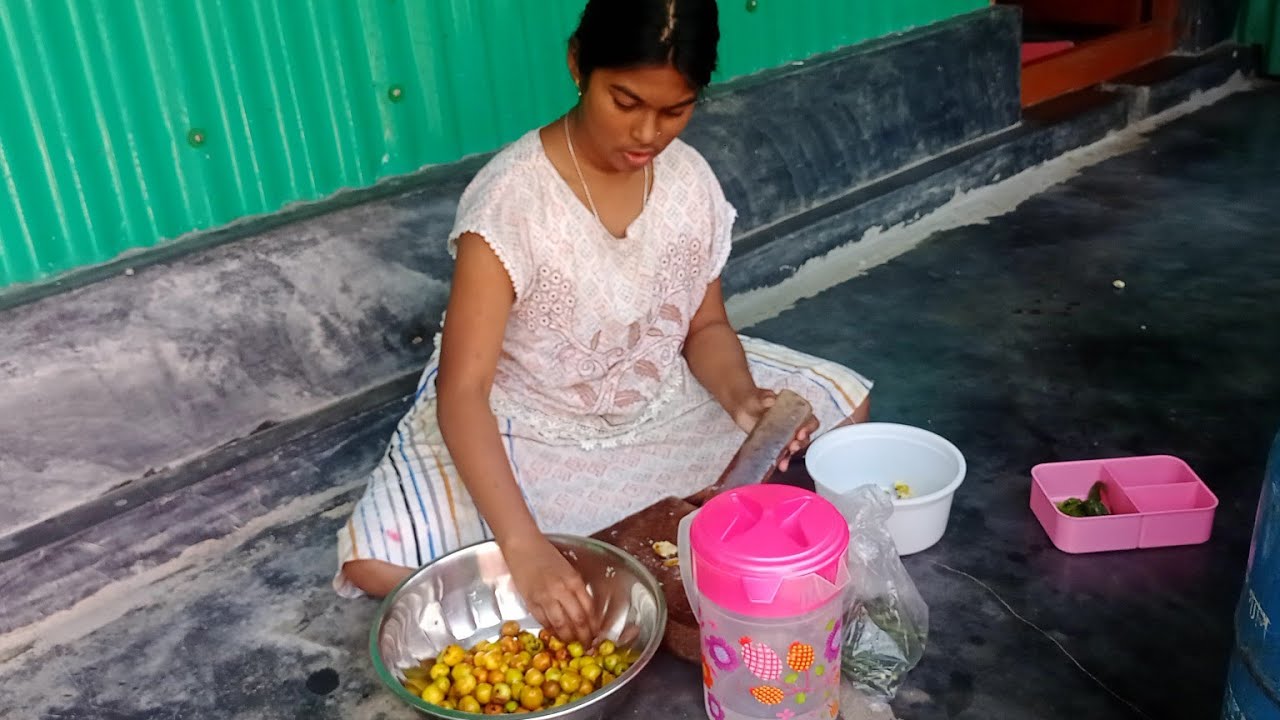 বড়ই মাখতে গিয়ে ছোট বোন যা করলো😂😂village lifestyle,village food secrets new video,