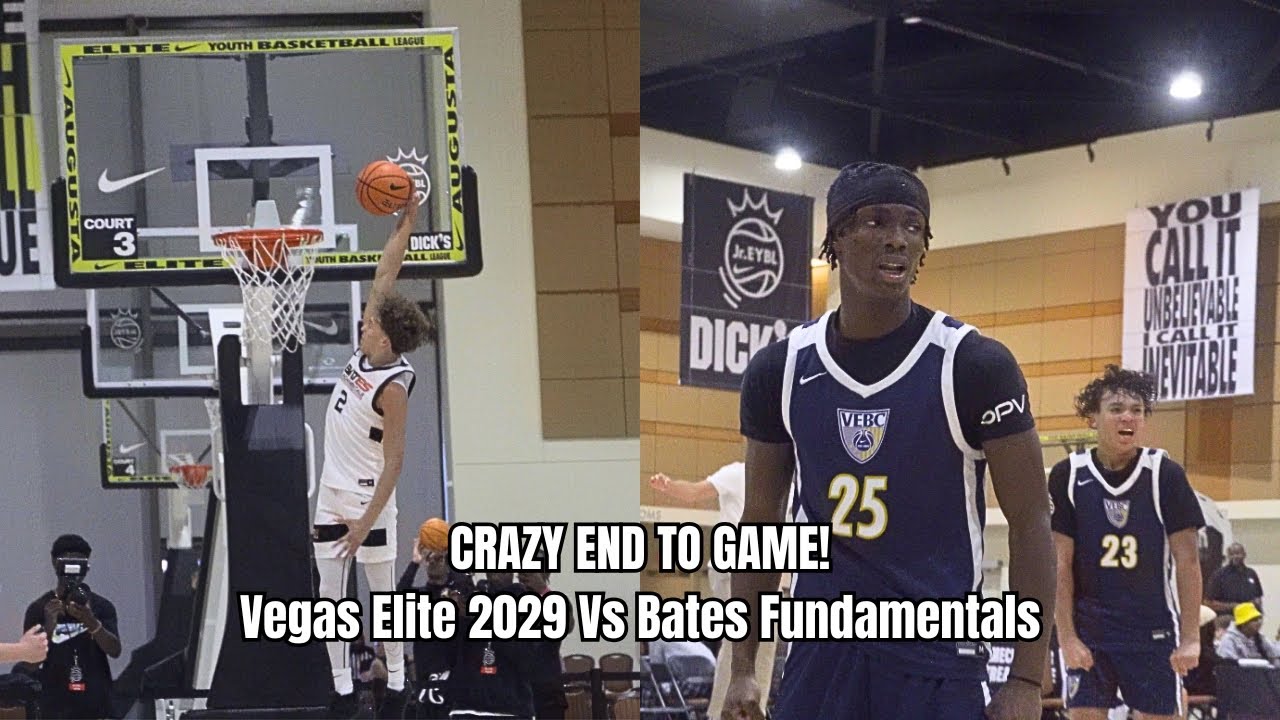 CRAZY ENDING! Vegas Elite Goes At Bates Fundamentals | Koi Wilkins & Bre'vynn Montana GO OFF 😱🔥