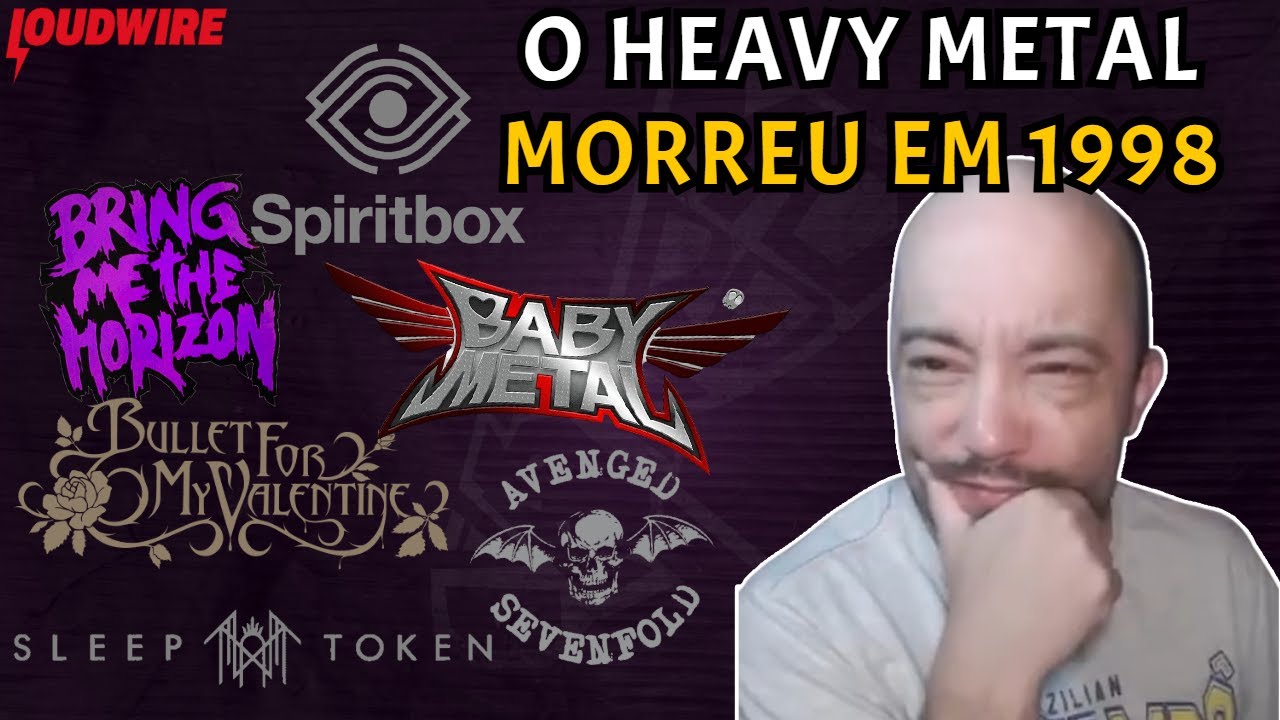 Metaleiro BOOMER reage aos 25 HINOS do METAL da GERAÇÃO Z (segundo a Loudwire) | Rafael Mordente