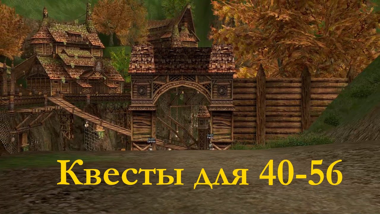 Квесты для 40-56 уровней (Гайды Lineage 2)
