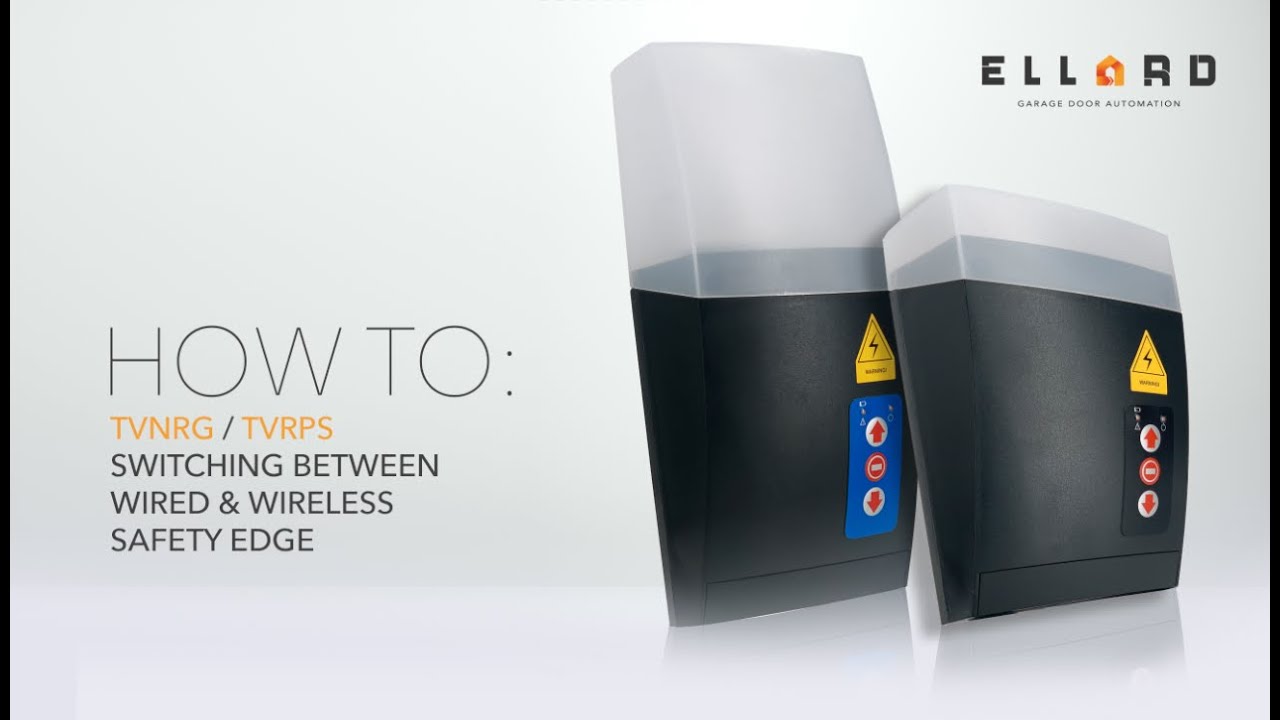 TVNRG / TVRPS: Switching between wired & Wireless safety edge