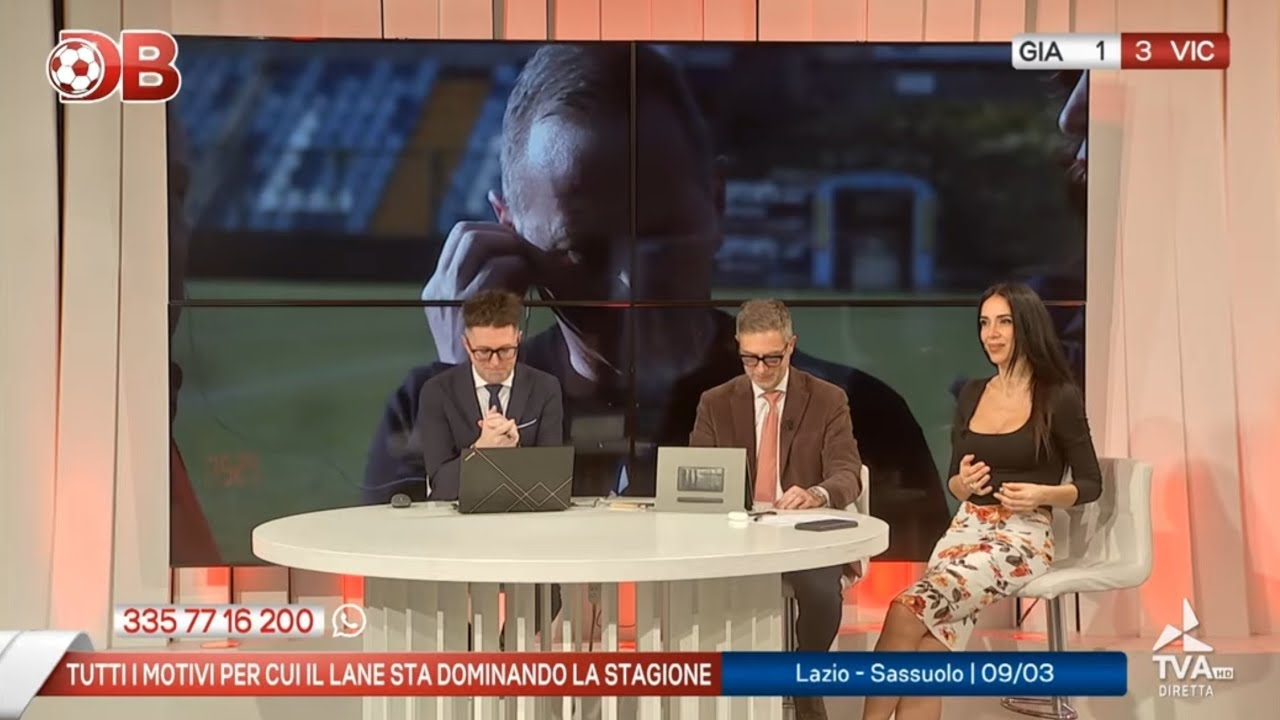 07/03/2026 Mister Gallo intervistato a Diretta Biancorossa dopo Giana Erminio - Vicenza 1-3