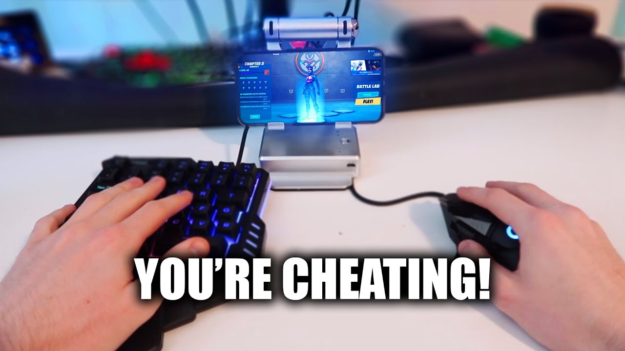 I tried out for a MOBILE Fortnite Clan while CHEATING with KEYBOARD AND MOUSE&hellip; #3