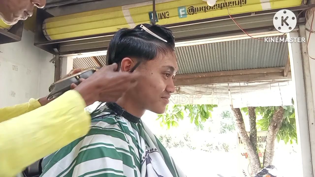 #POTONG RAMBUT 2 JARI FADE.