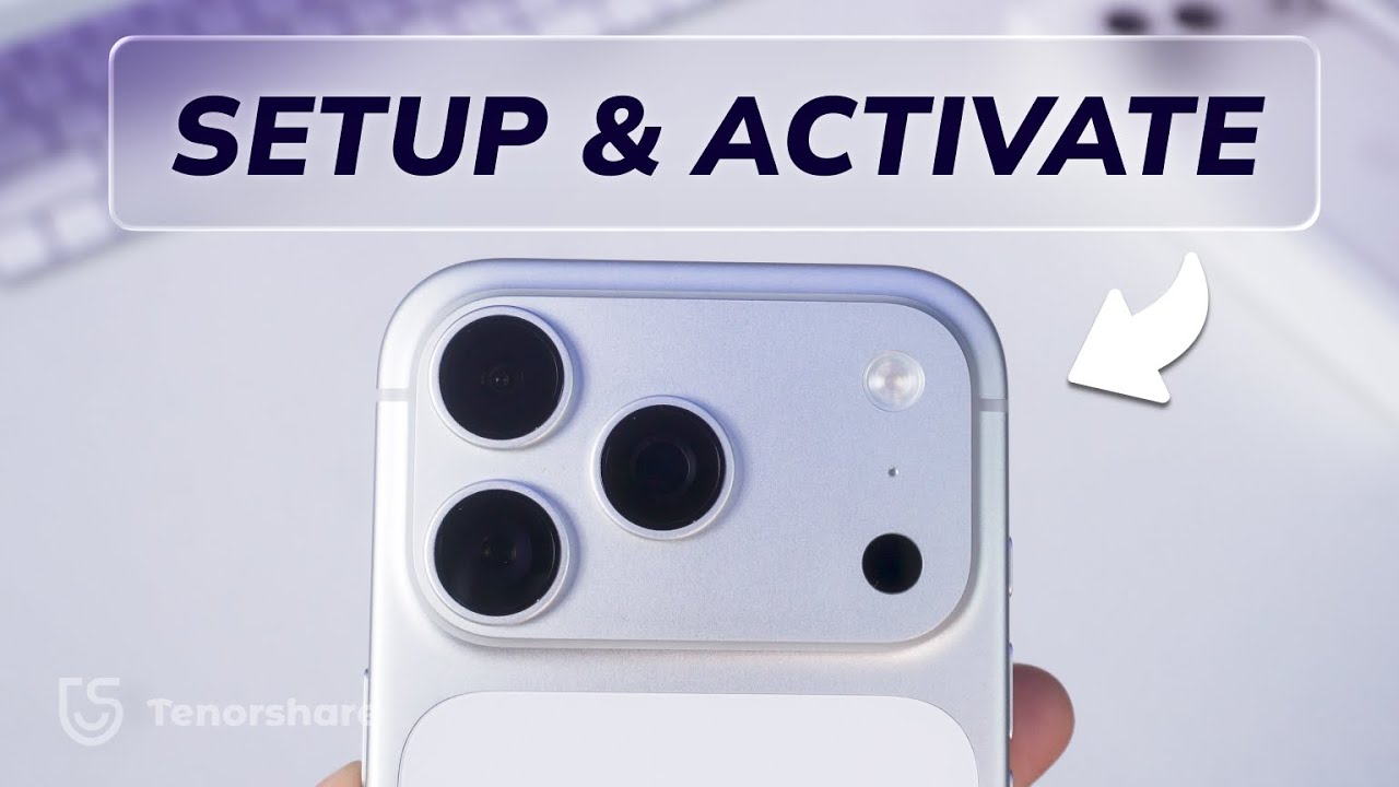 How to Setup & Activate iPhone 17/17 Pro/17 Pro Max/Air? - Tips for Every Step✅ (iOS 26 Set Up)