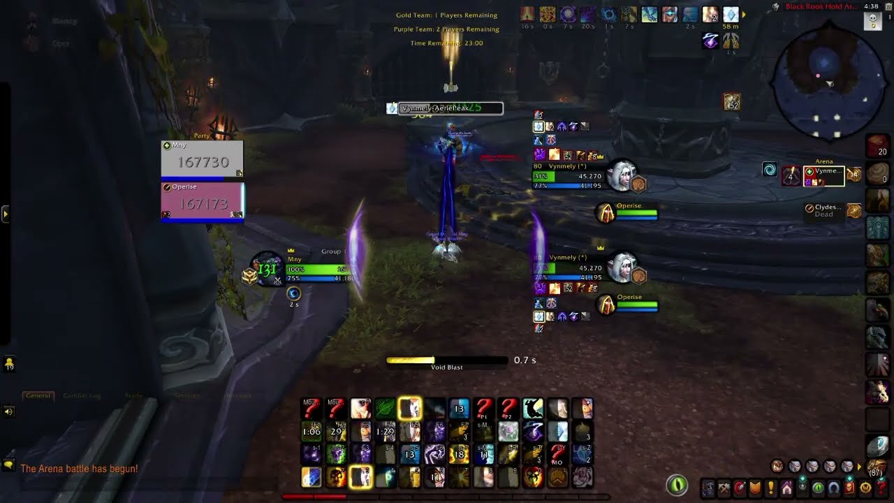 World of Warcraft - Ret/Disc vs Ret/Disc Ft. Operise-Sargeras