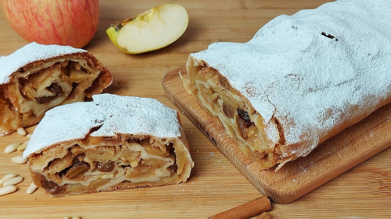 STRUDELZJABŁKAMI, jak z Wiednia / Przepis na Apfelstrudel