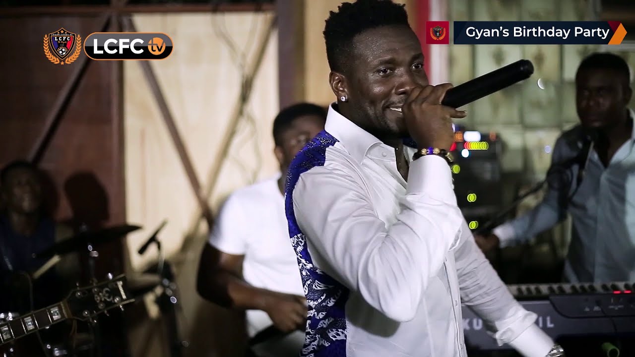 EXCLUSIVE!! Asamoah Gyan gives thrilling performance at his 35th Birthday Party