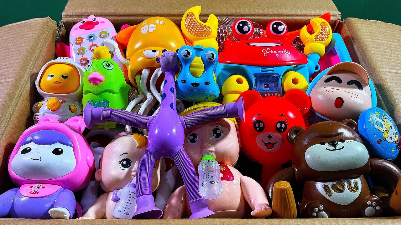 11.05 Minutes Satisfying with Unboxing Pink Princess House Toys Play Set Review Toys｜ASMR