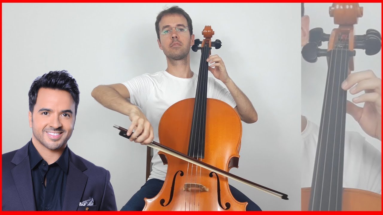 Cómo tocar DESPACITO al Violonchelo ¡FÁCIL! + PARTITURA