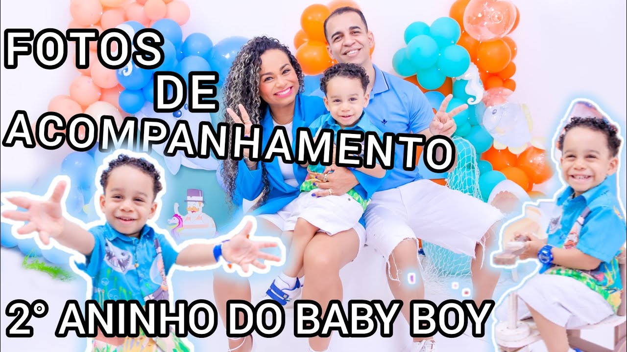 FOTOS DE ACOMPANHAMENTO DO SEGUNDO ANINHO DO BABY BOY - TEMA: MUNDO BITA