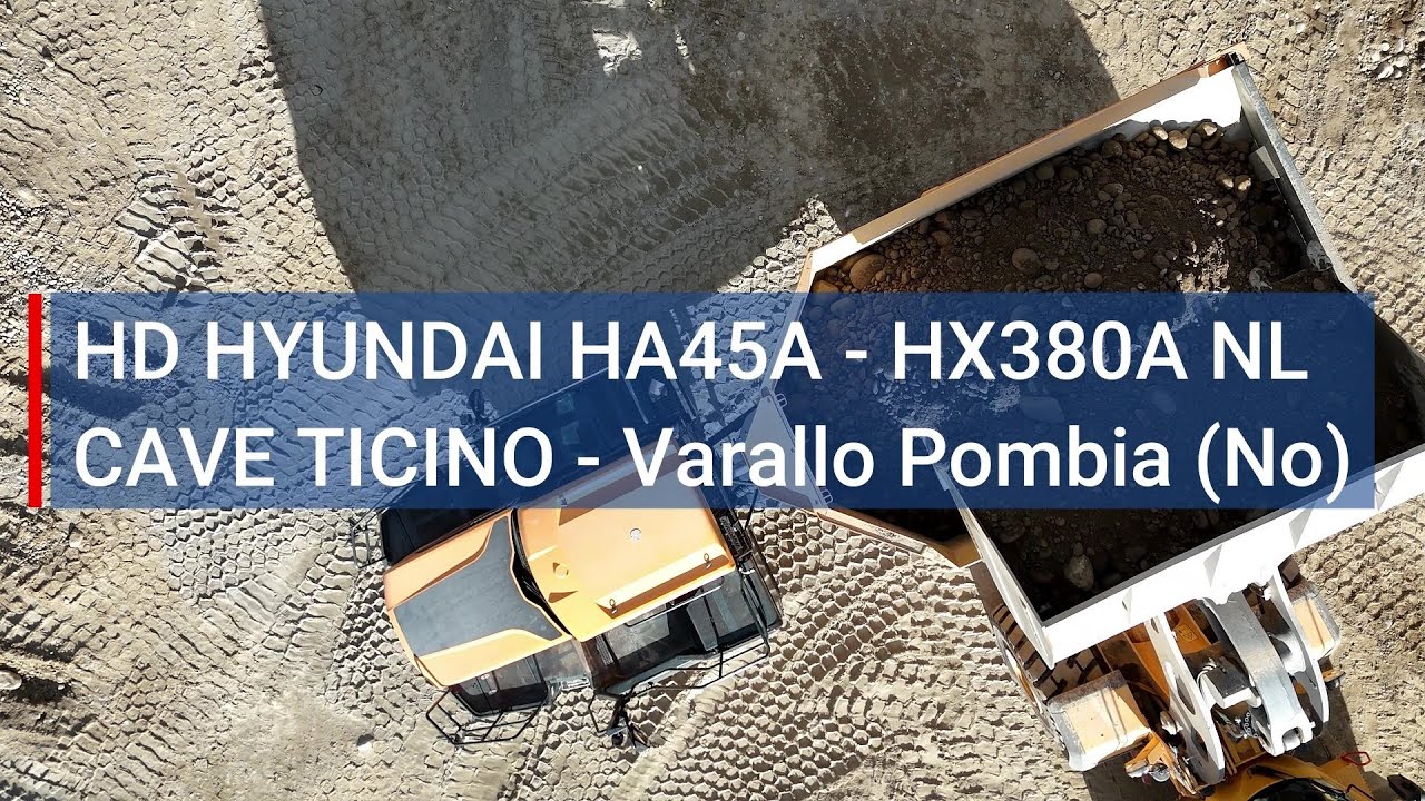 HYUNDAI HA45A HX380A LN - Cave Ticino di Varallo Pombia