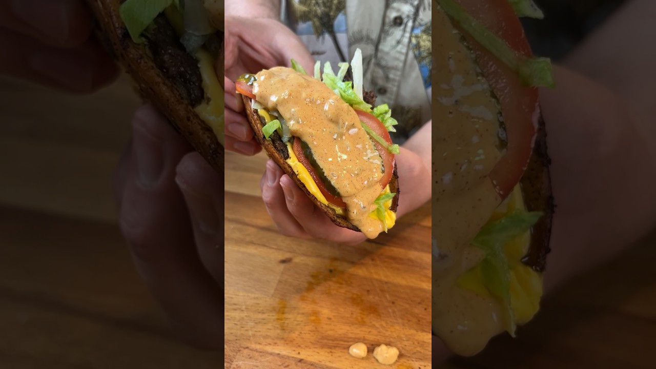 The VIRAL Smashburger Tacos!