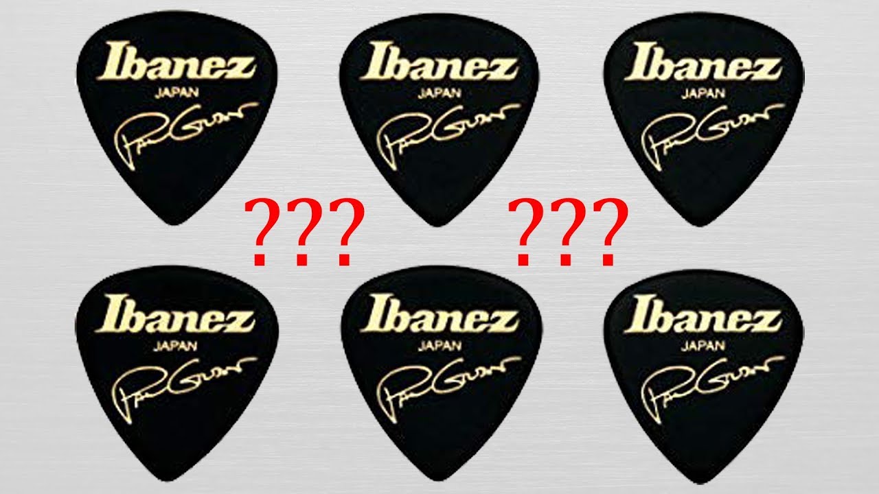 Ibanez Paul Gilbert picks - M&oacute;ng gảy | ChoiGuitar Shop