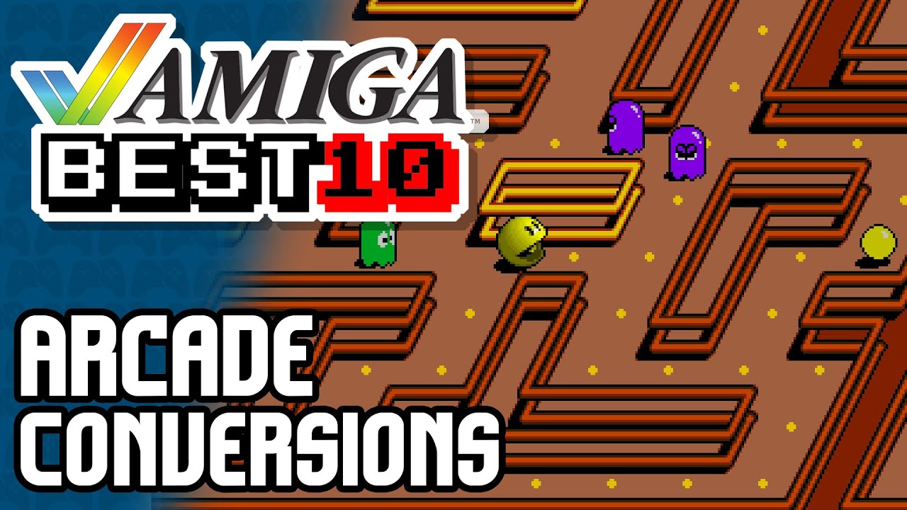 Лучшие 10 игр для Amiga | Переделки аркадных игр (до 1996 года) #Amiga