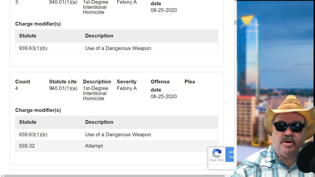 Is Kyle Facing TWO Counts of 1st-Degree Intentional Homicide?