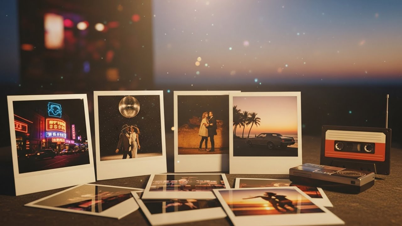 Polaroid Dreams – V-Pop Instrumental | Nostalgic 80s City Night Soundscape