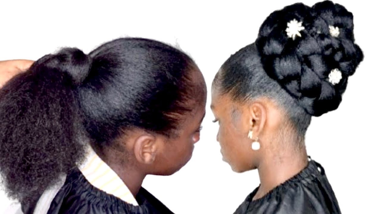 This Elegant Bridal Hairstyle Took Me Less Than 20mins / Easy Protective Styles You Want To Try