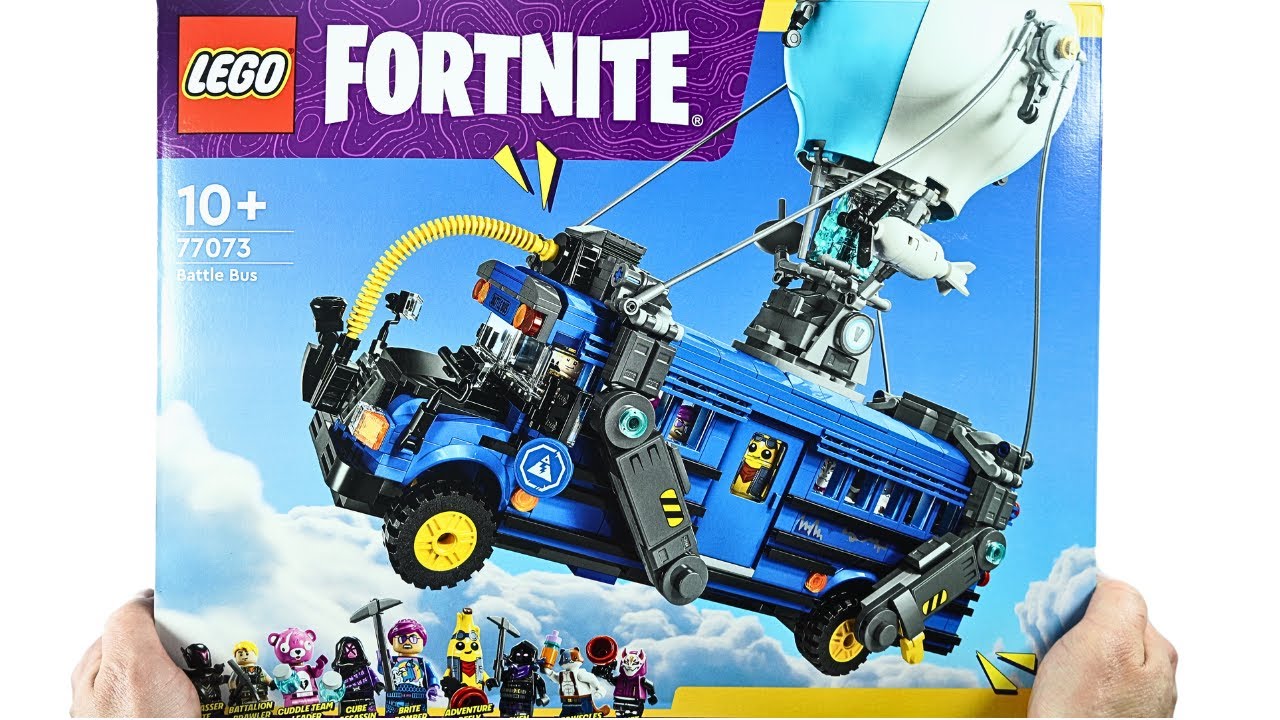🔥 LEGO Fortnite Battle Bus 77073 – Unboxing, Speed Build & Review! 🚀🎮