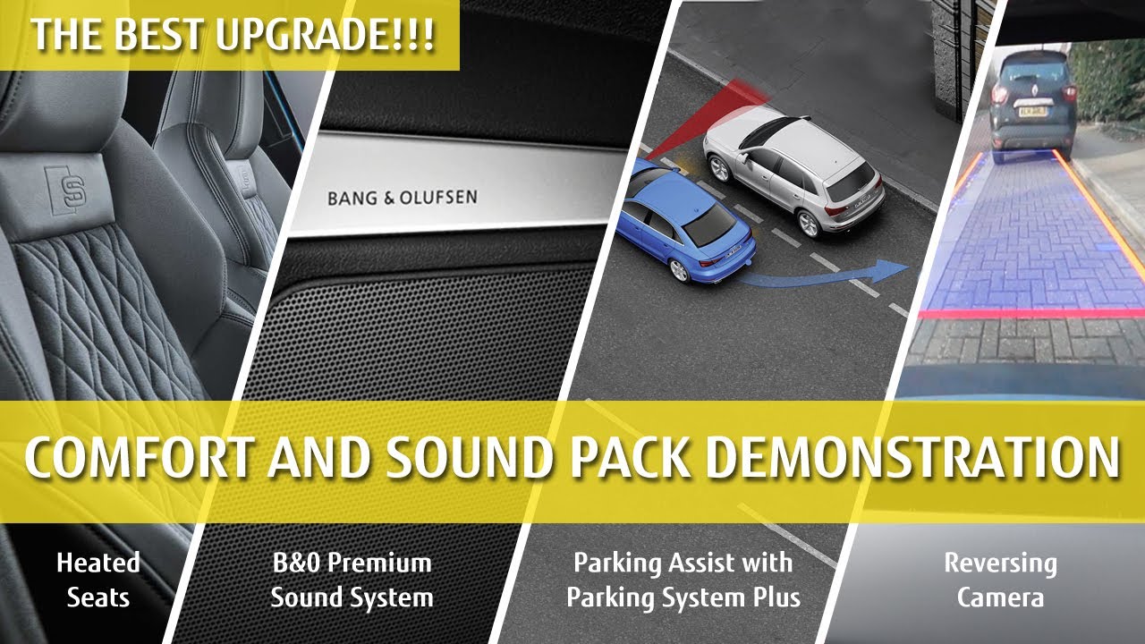 WHAT IS THE COMFORT AND SOUND PACK? | AUDI A3 | REVIEW | 2020 2021| COMFORT & SOUND PACK | DEMO | S3