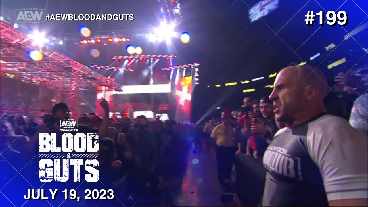 ALL ENTRANCES ─ Blood & Guts Match: AEW Dynamite ─ Blood & Guts, July 19, 2023