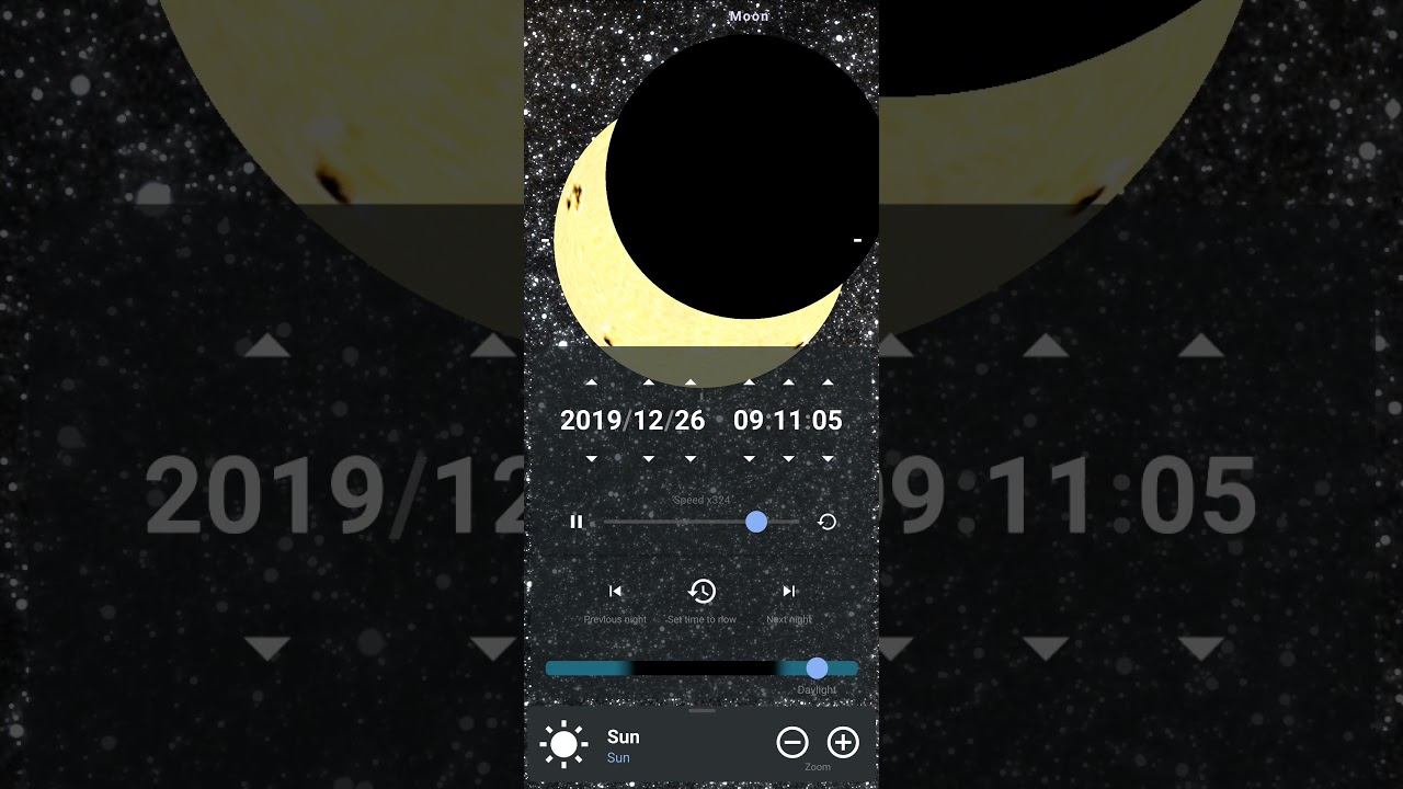 Rare Solar Eclipse Timelapse