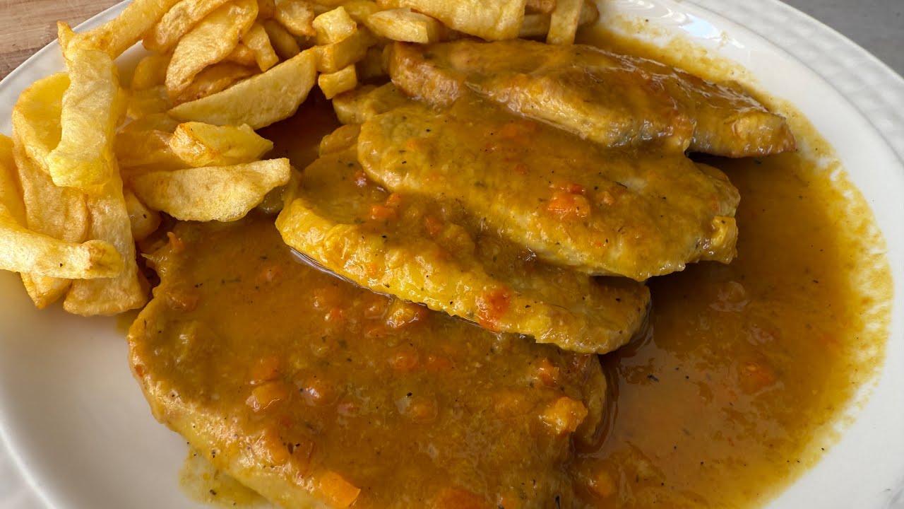 Filetillos de lomo en salsa