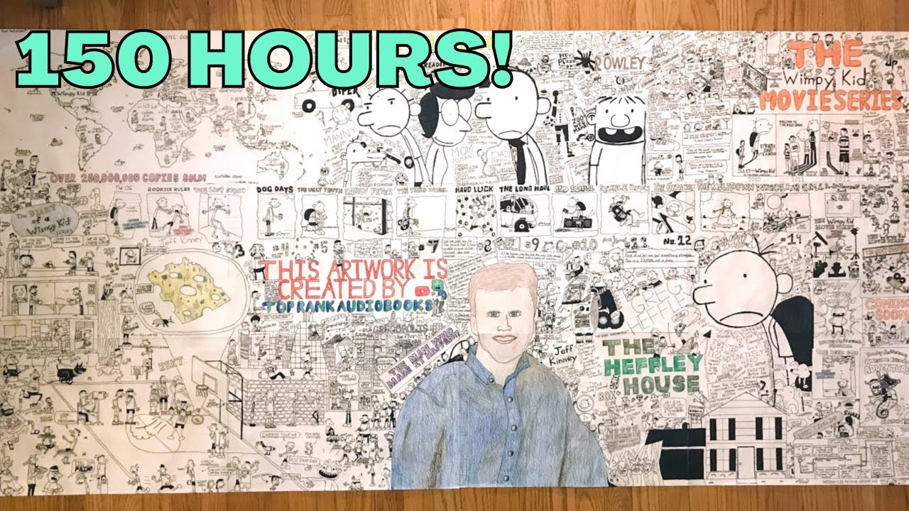 The BEST Wimpy Kid Fan Art in the World (150 Hours!)
