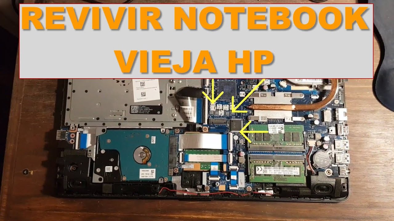 💻 Actualización NOTEBOOK HP 15 bs022la - REVIVIR NOTEBOOK - 💻