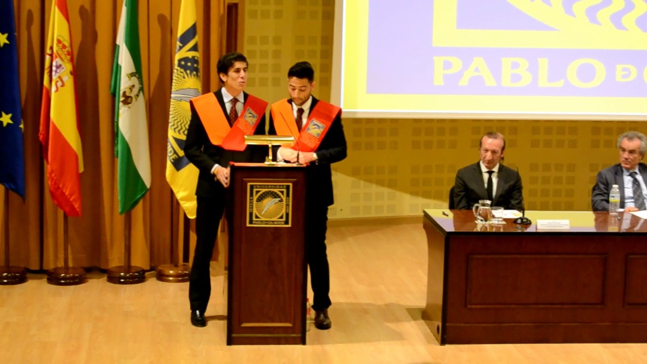 Discurso de Graduación Derecho y Ciencias Políticas, Universidad Pablo de Olavide