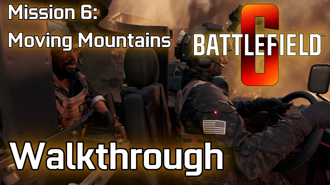 Battlefield 6 - Mission 6: Moving Mountains - All Dog Tags and Campaign Trophies