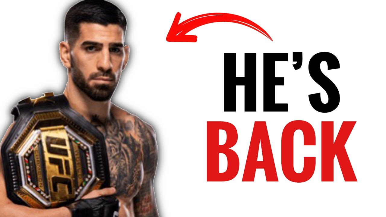 Ilia Topuria Announces UFC Return
