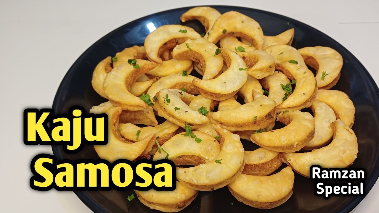 Kaju Samosa Recipe  || Ramzan Special Recipes || Potato Snacks || New Recipe || Iftar Recipes
