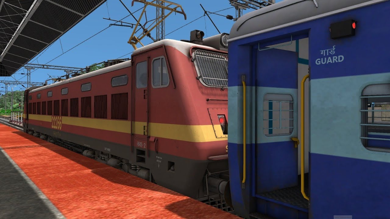 56600 KANNUR - SHORANUR PASSENGER LIVE RAILWORKS #indianrailways #railworks #simulator #gaming #live