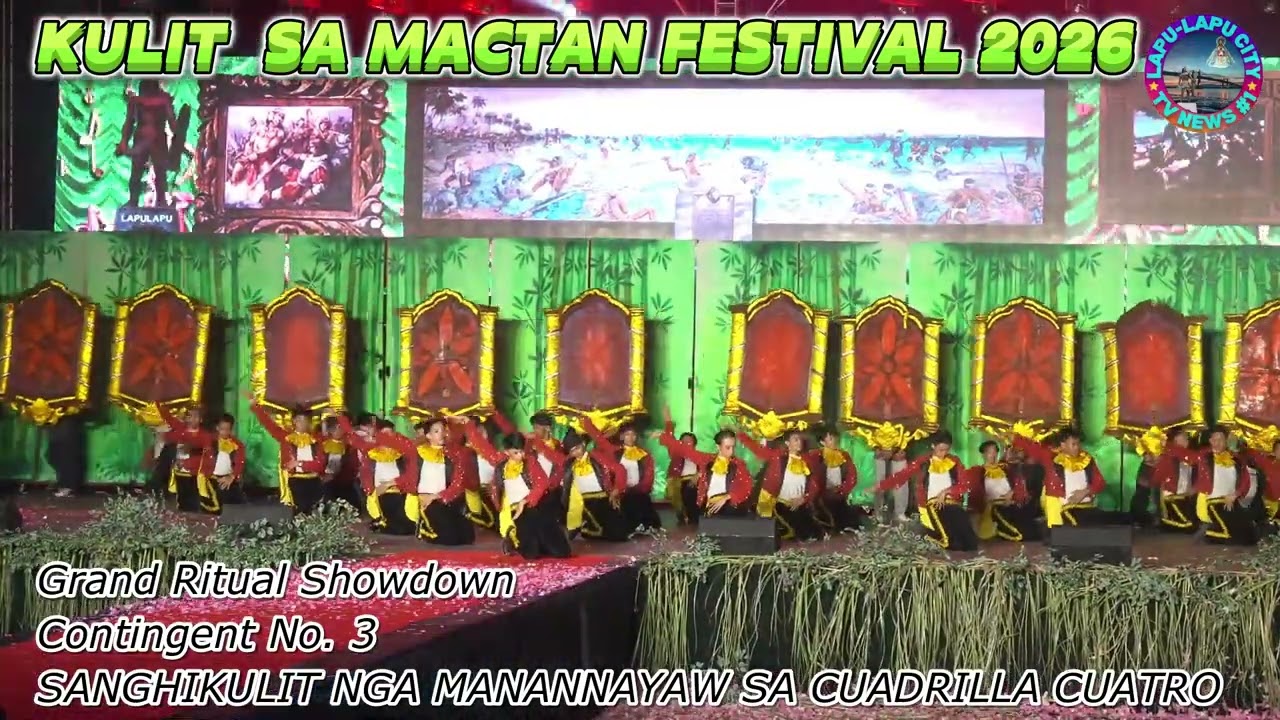 Kulit sa Mactan Festival 2026 Grand Ritual n Cont  3 SANGHIKULIT NGA MANANNAYAW SA CUADRILLA CUATRO