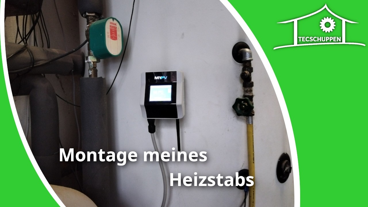 Vlog #1 Heizstab Montage / DIY Wärme mit Strom.