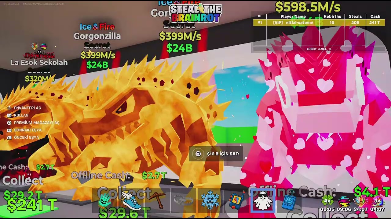 Steal the brainrot Base (İnitial-sateen0)  son durum;)