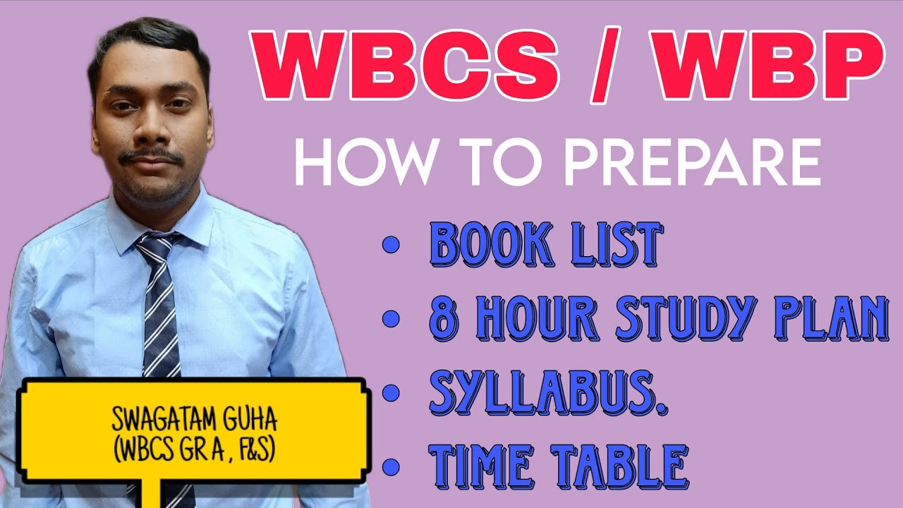 STUDY STRATEGY of a WBCS officer 🚨