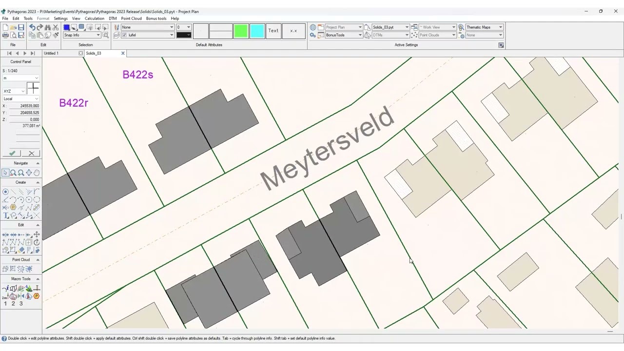 Tutorial - Solids with Pythagoras CAD