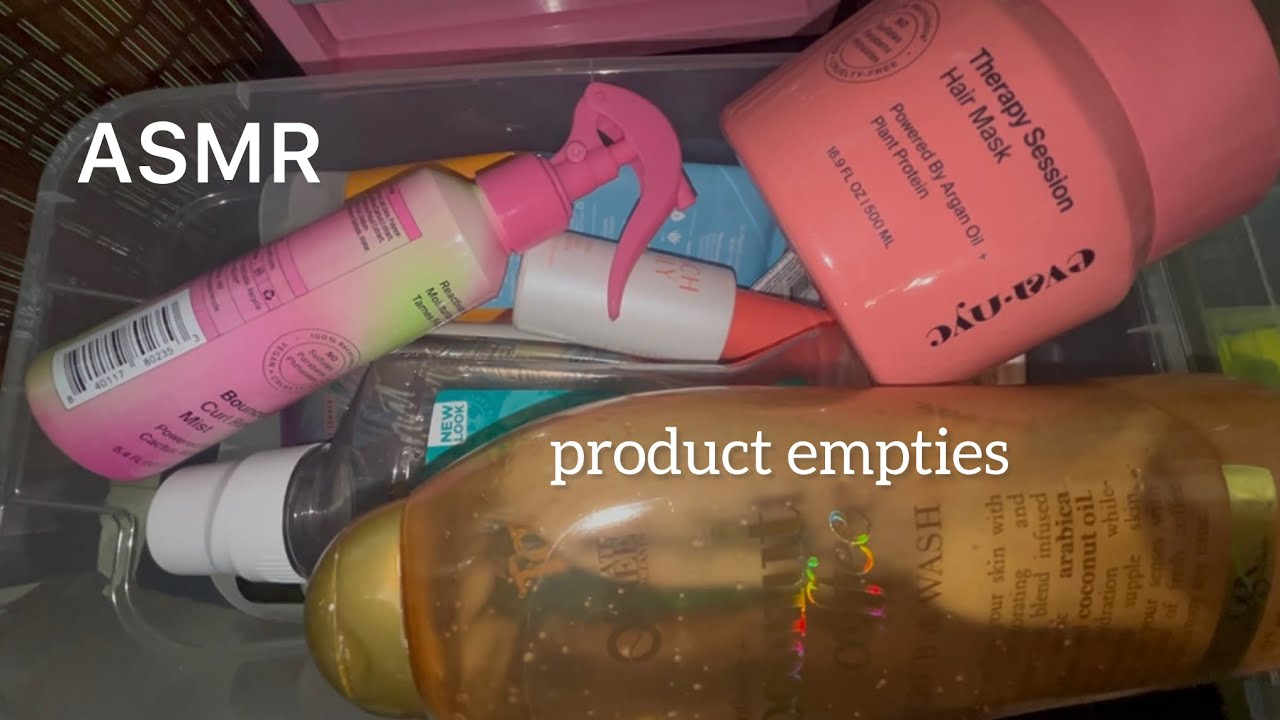ASMR Project Pan Empties 