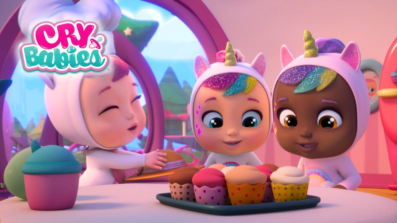 היום אֹפִים עוּגוֹיוֹת 🍪 סרטי מצוירים לילדים בעברית בייביז 💧 דמעות הקסם 💕 MAGIC TEARS CRY BABIES 🌈
